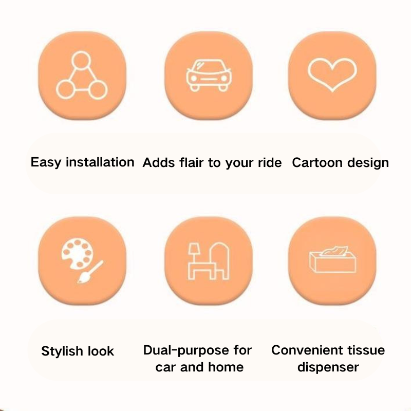 Car Tissue Holder Bear - Cute and Practical Car Accessory