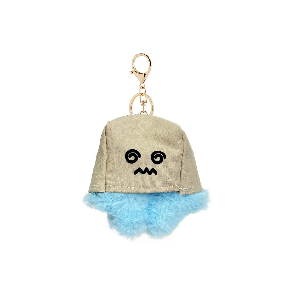 MYSTERYNEST Cute Cartoon Book Bag Backpack Keychain Plush Charm